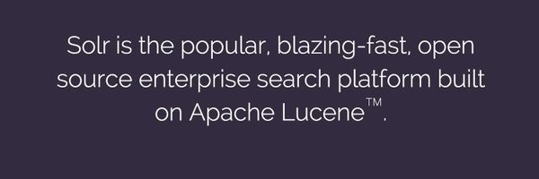 Welcome to Apache Solr gallery image
