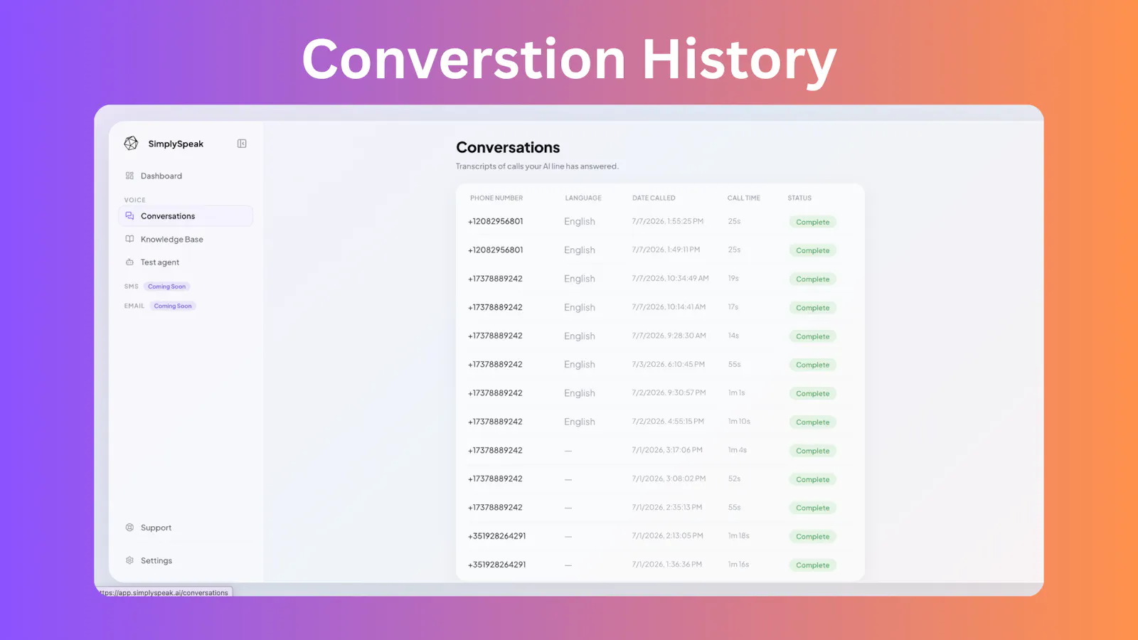 SimplySpeak screenshot 3