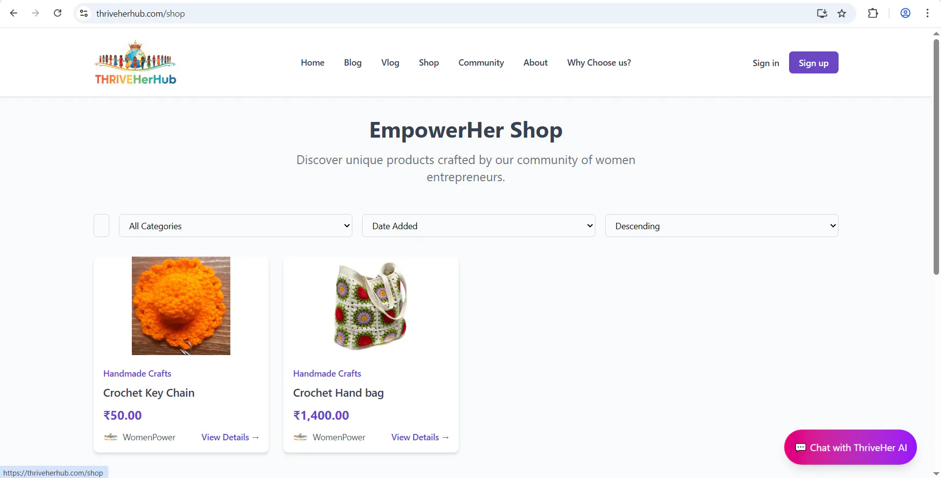 ThriveHerHub gallery image