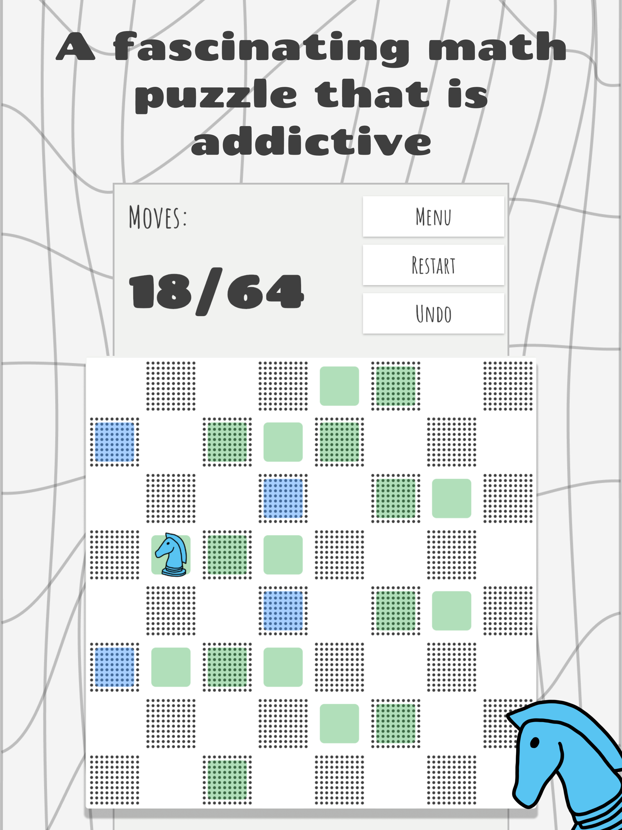 Mídia 1 de Gráfico do cavaleiro
