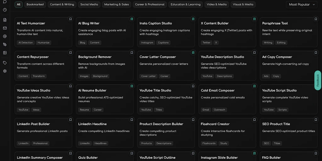 asktodo.ai:超過 35 款免費 AI 工具精選集