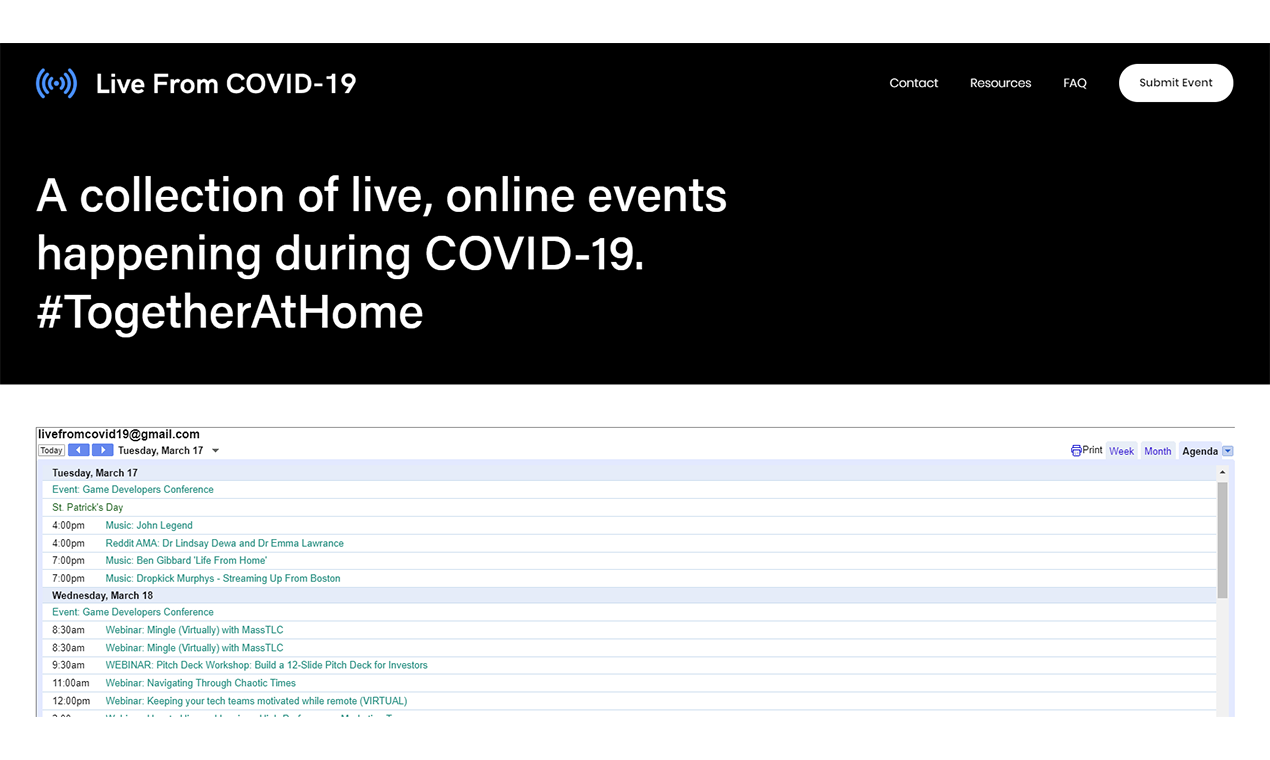 Live From COVID-19 gallery image