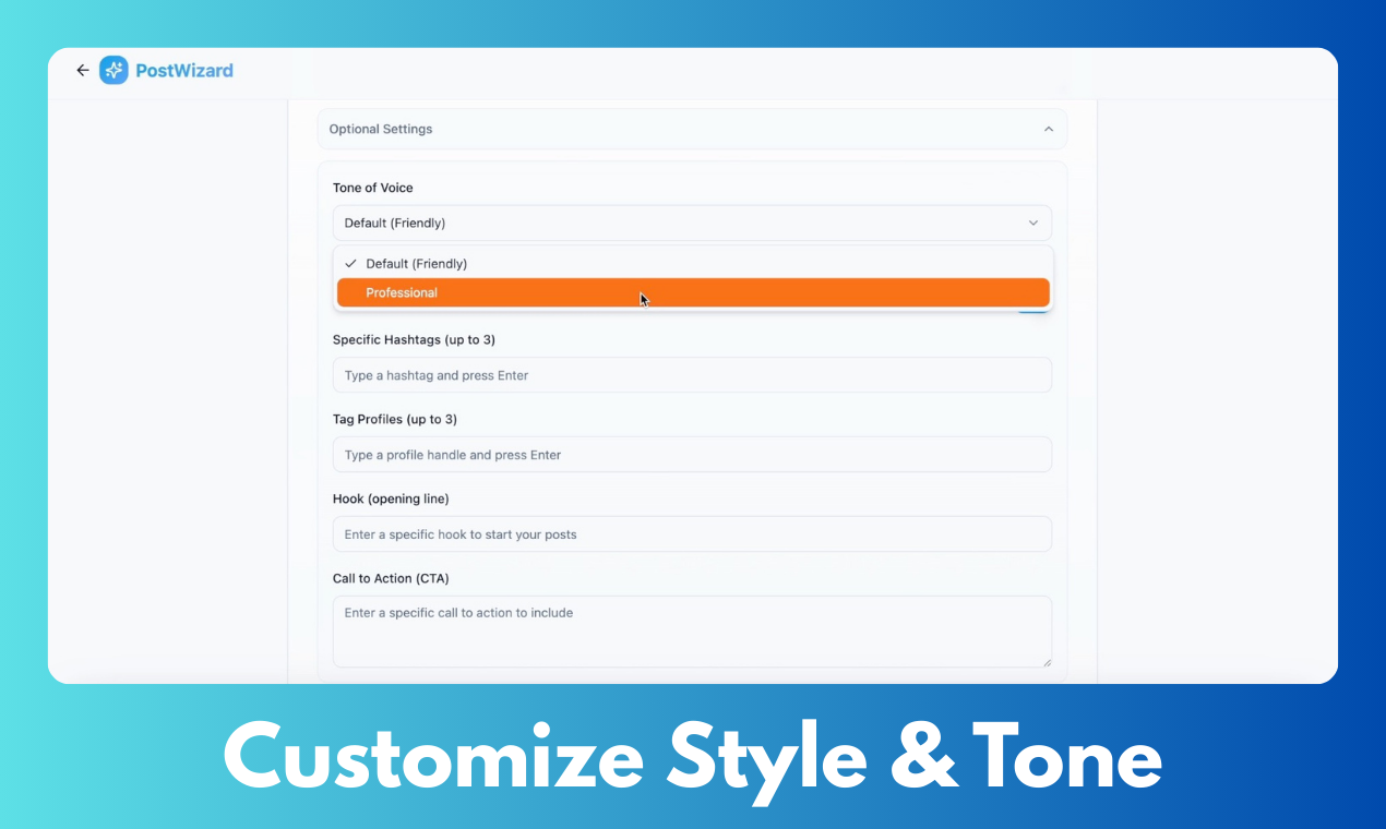 PostWizard gallery image