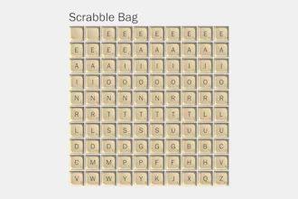 Massdrop x Hasbro Scrabble Keyboard gallery image