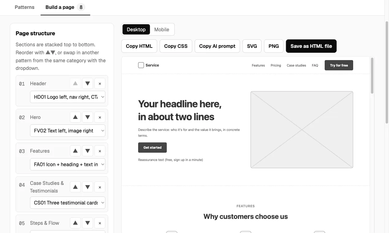 Wireframe Patterns gallery image