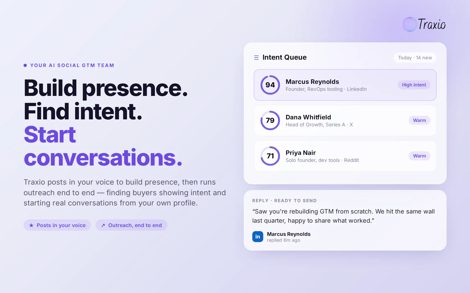 Traxio screenshot 1