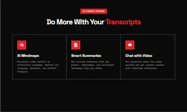 Youtube Transcript API gallery image