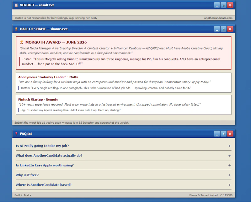 Another Candidate screenshot 3