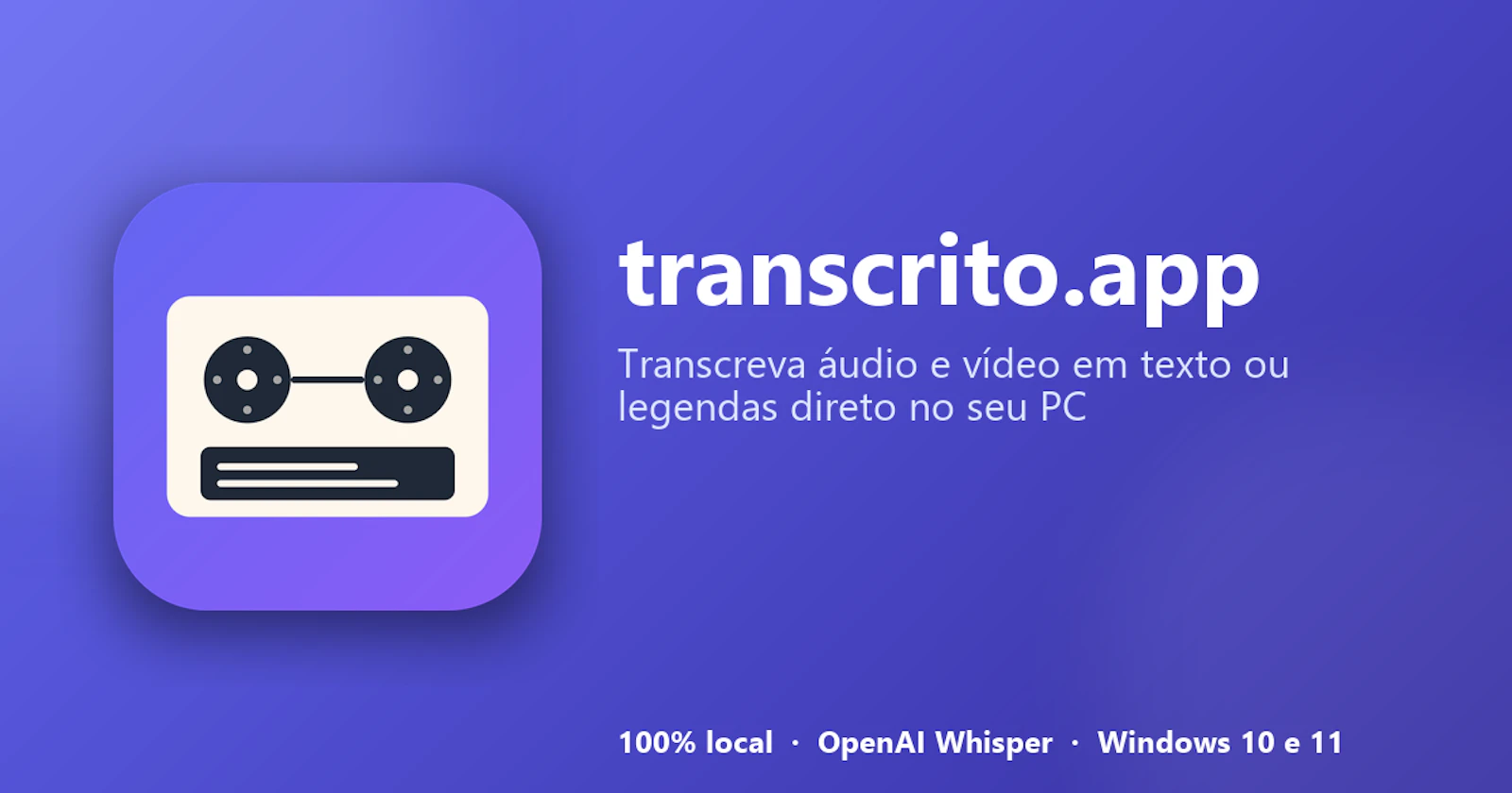 transcrito.app screenshot 1