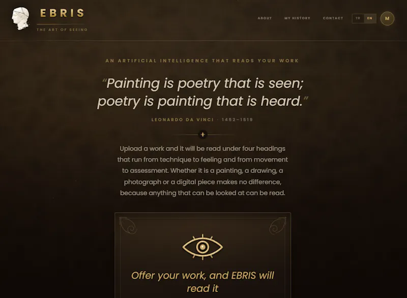 EBRIS screenshot 2