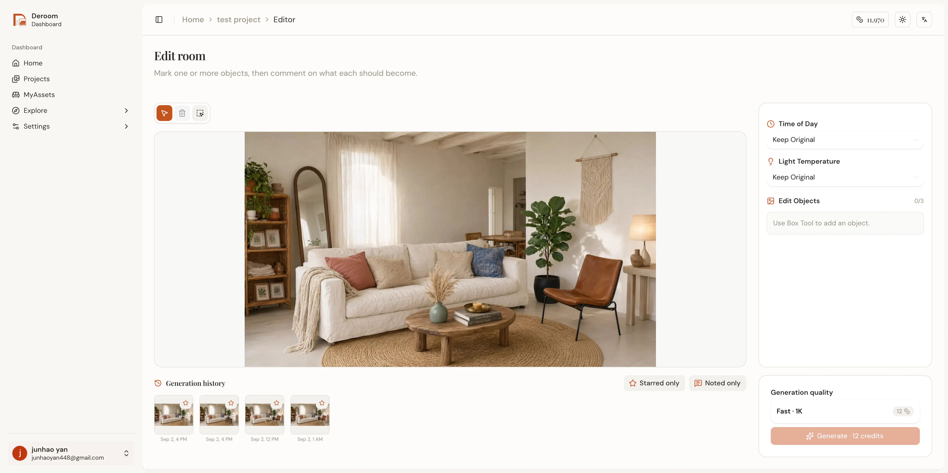 Deroom: AI Furniture Decision Tool gallery image