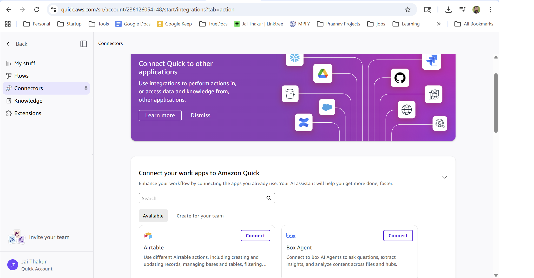 Amazon Quick Agent gallery image