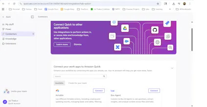 Amazon Quick Agent gallery image