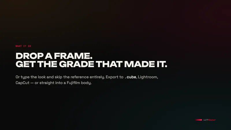 LUTRipper screenshot 3