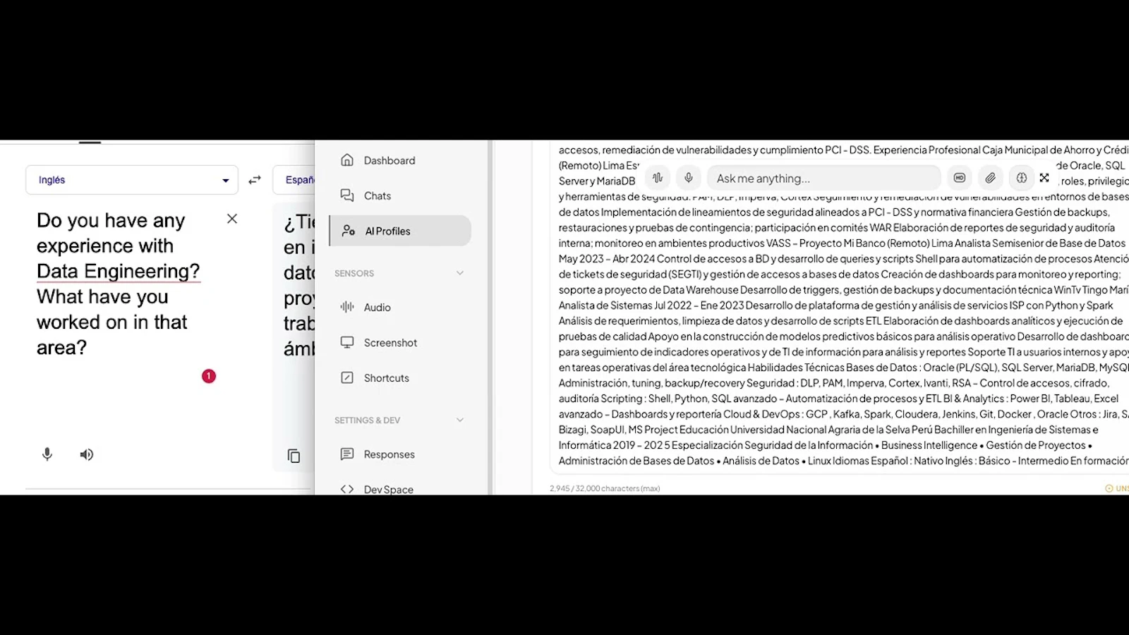 Invisibleai screenshot 1 (video preview)