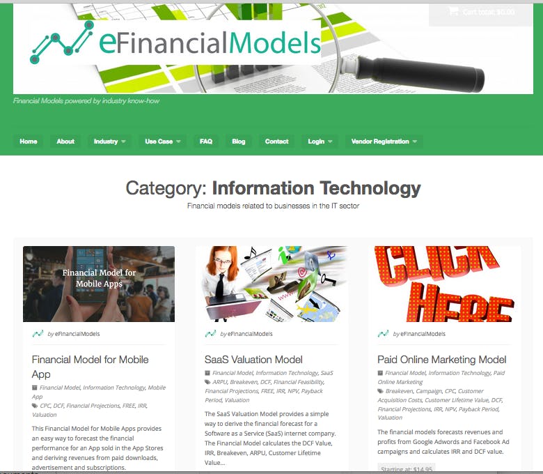 Financial Model Templates media 3