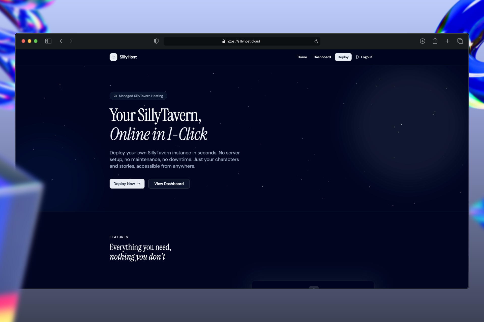 SillyHost gallery image