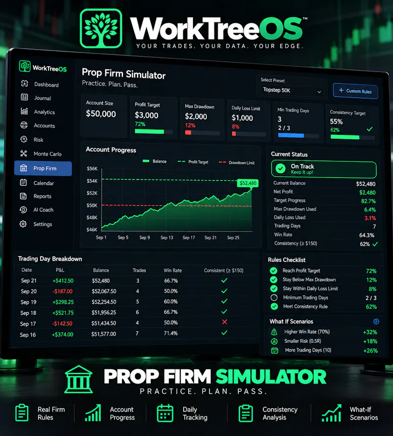 WorkTreeOS YourTrades,YourData,Your Edge screenshot 2