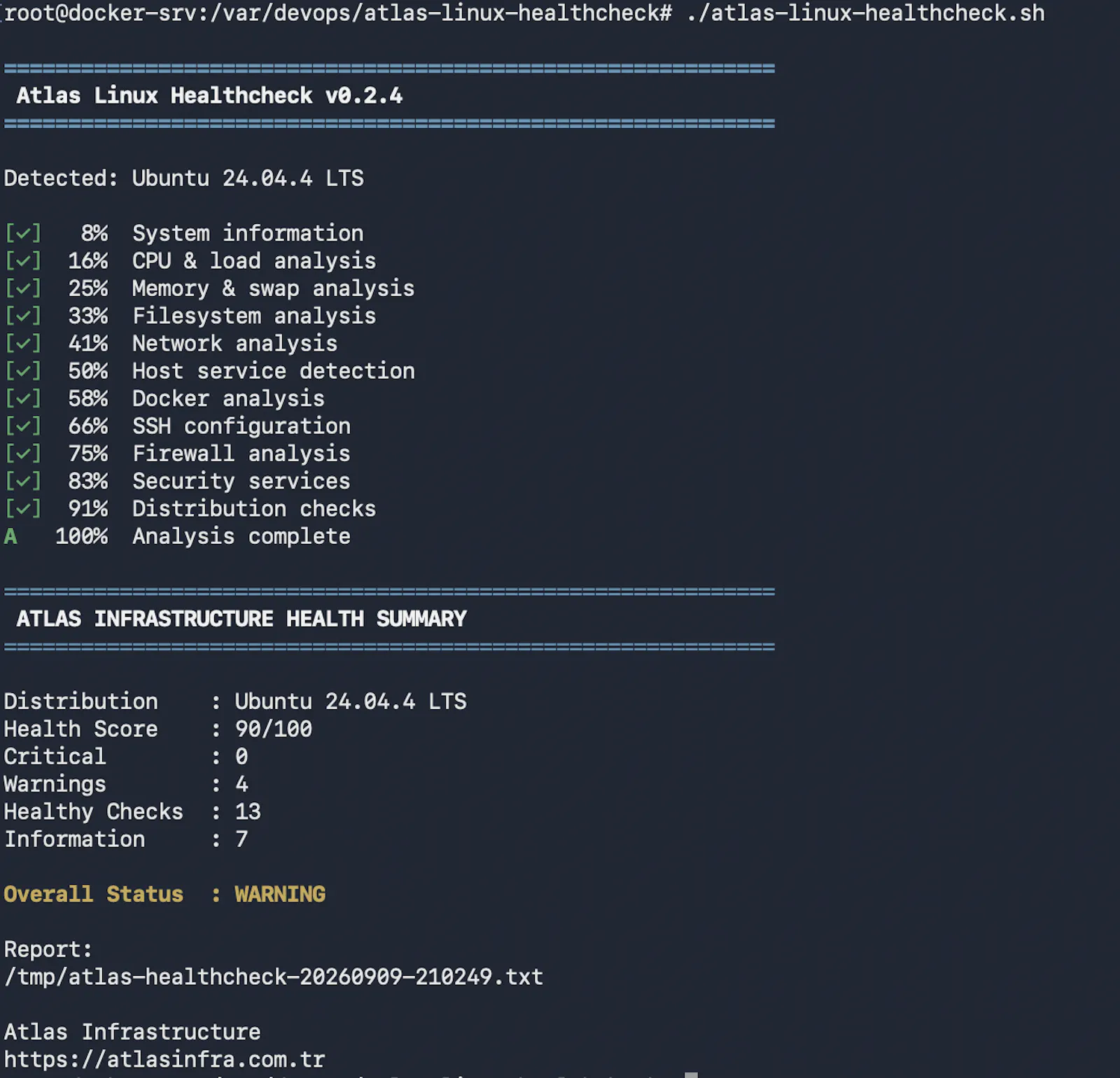 Atlas Infrastructure screenshot 2