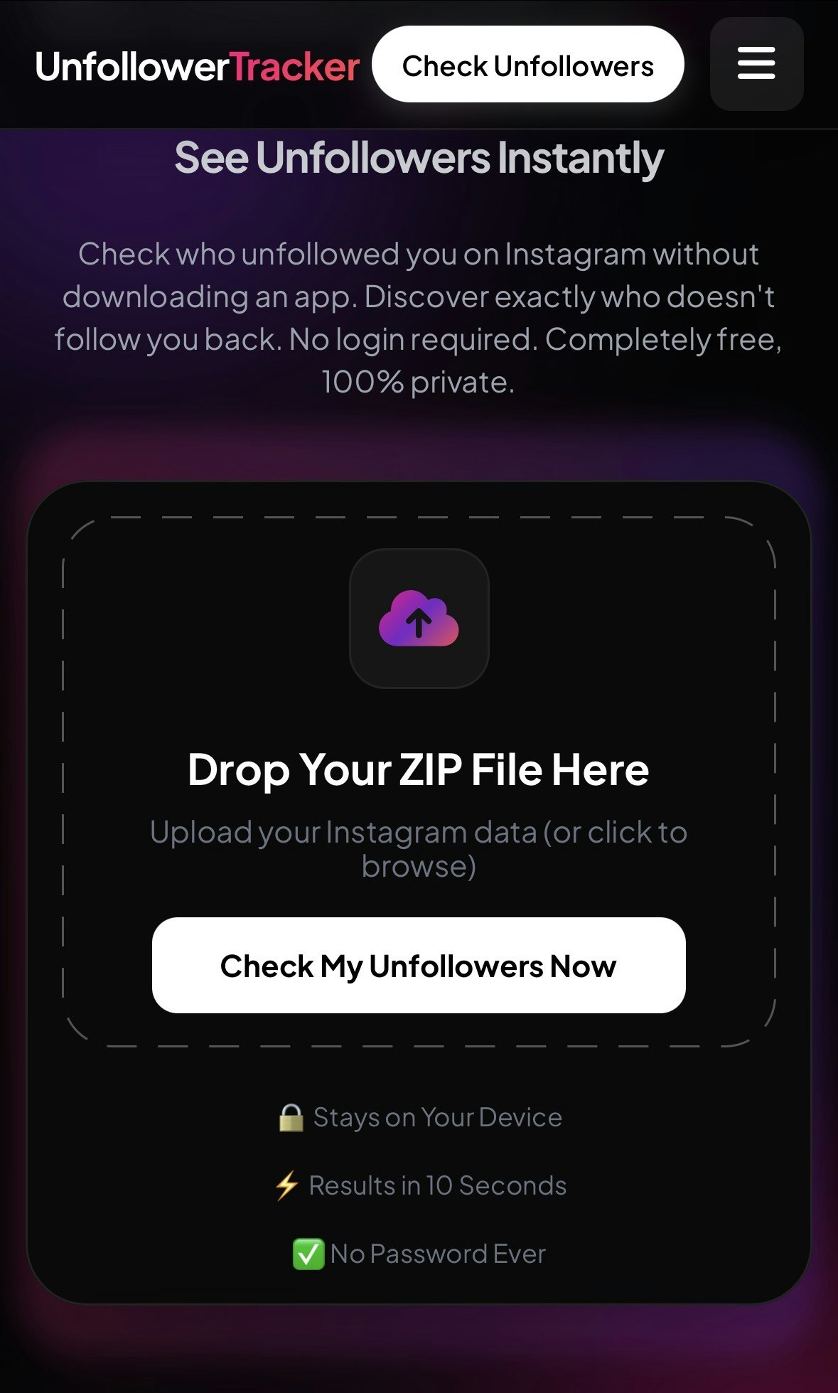 UnfollowerTracking gallery image