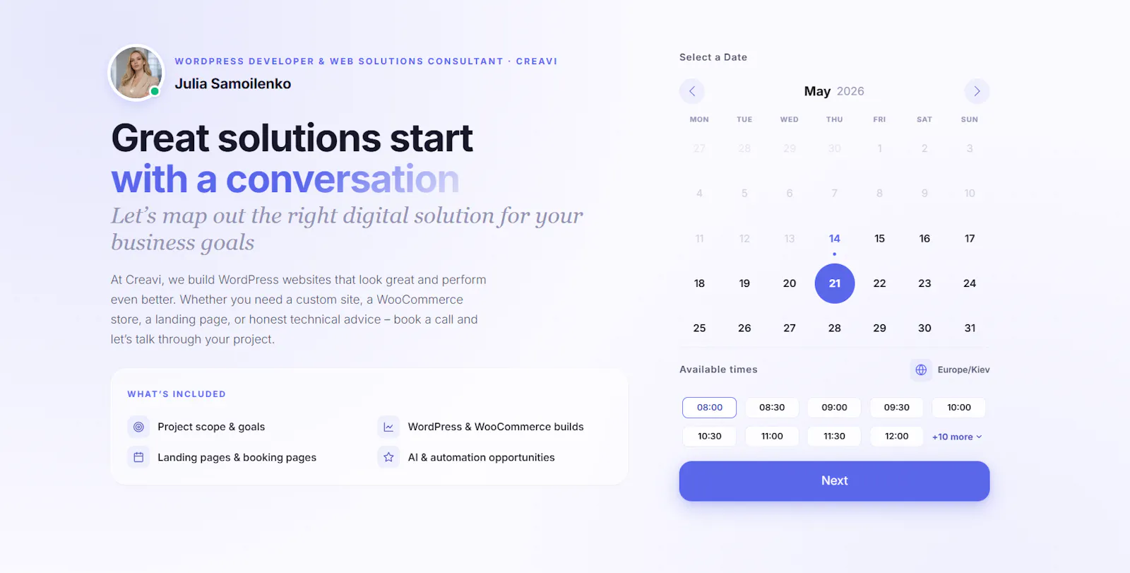 Creavi Appointment Booking Calendar screenshot 4
