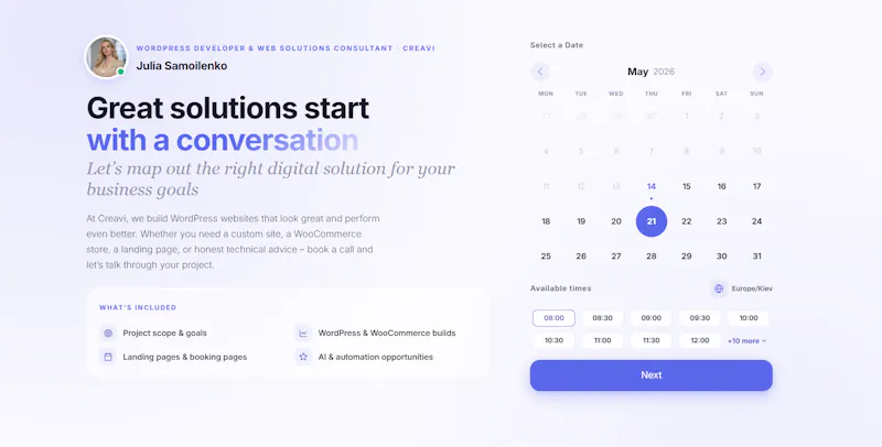 Creavi Appointment Booking Calendar screenshot 4