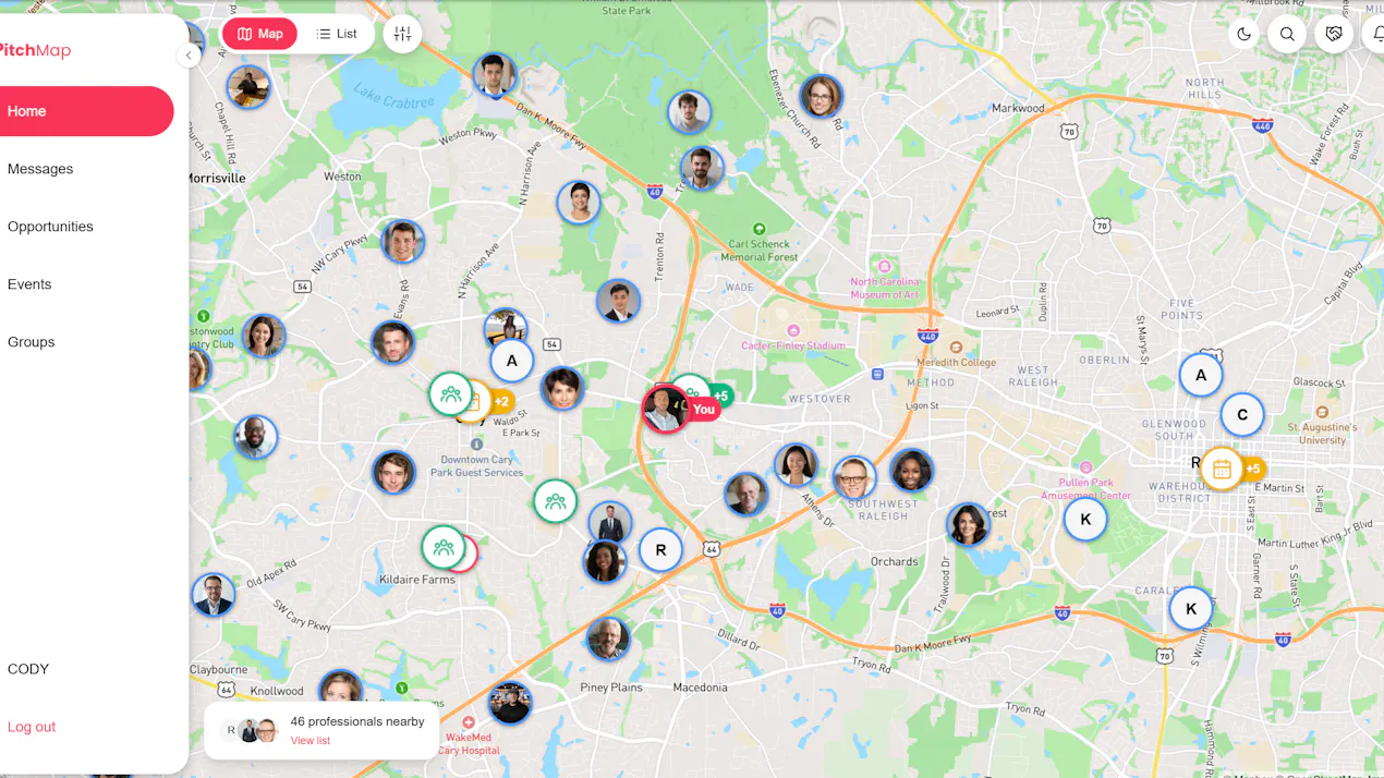 PitchMap.app product