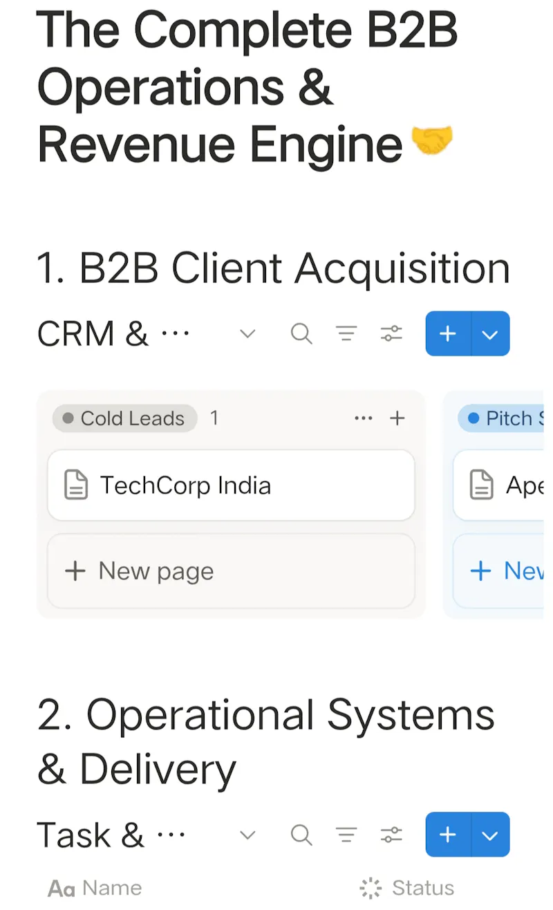 B2B Revenue & Ops Engine screenshot 3