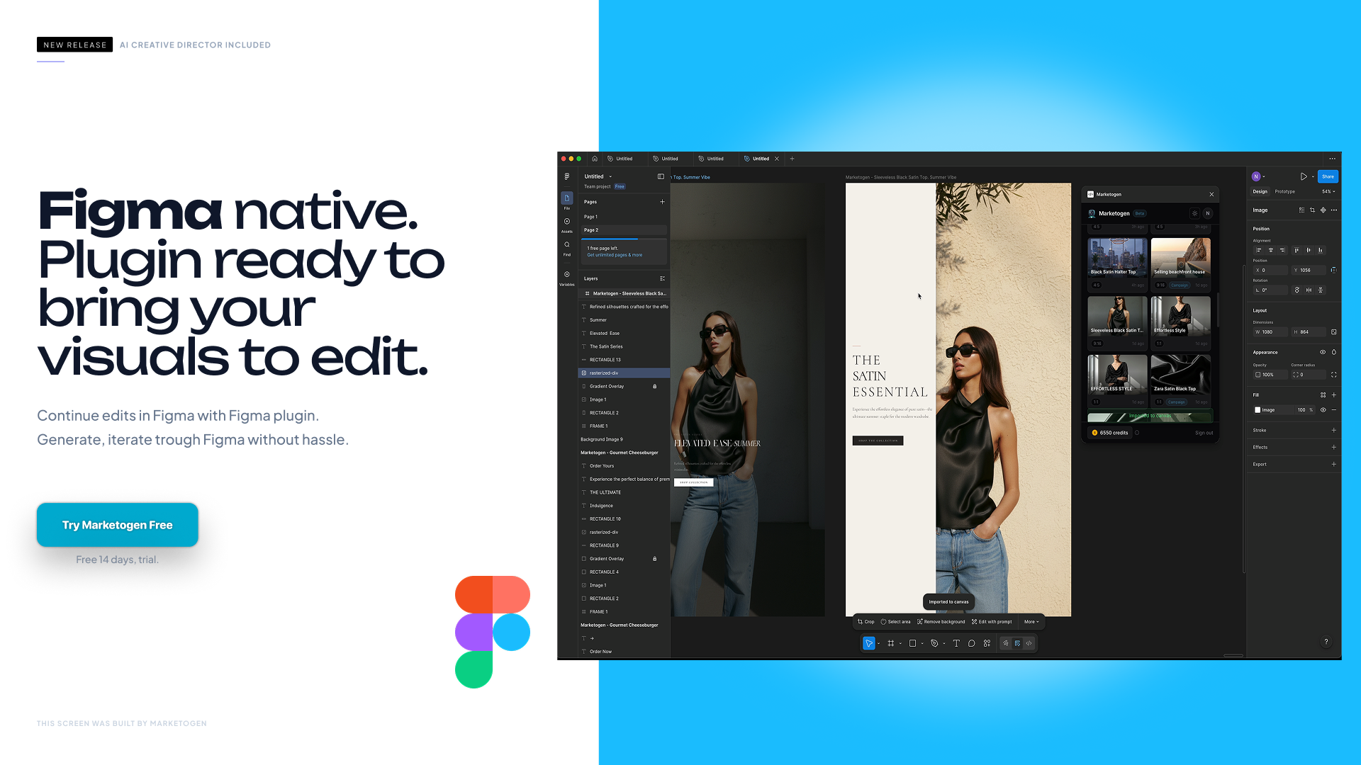 Marketogen - Screenshot 4 showing product features and functionality