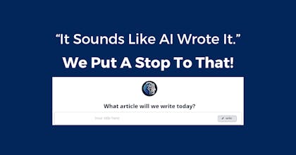 Humanlike Writer gallery image