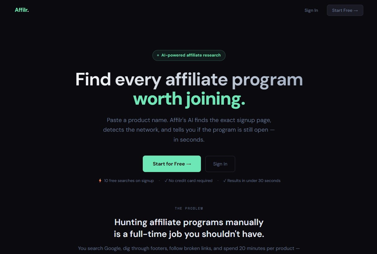 Affilr gallery image