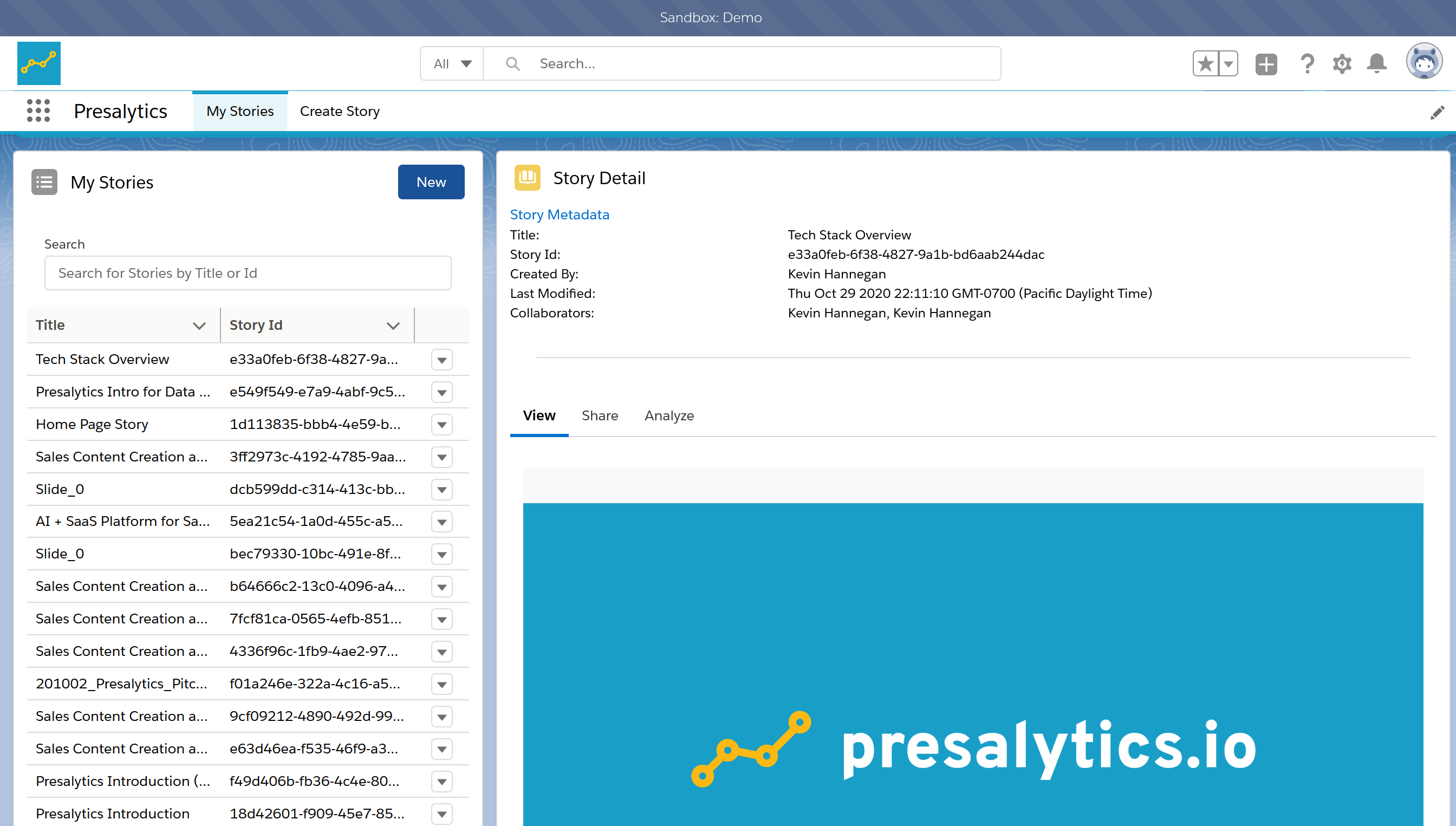 Presalytics.io gallery image
