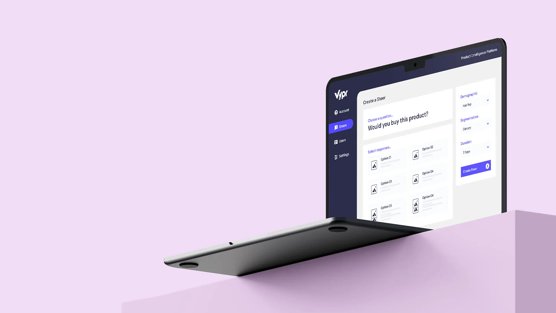 Vypr — Product Intelligence Platform 제품 배너