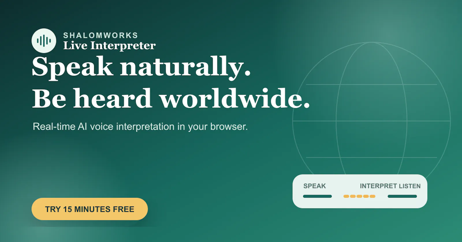 Live Interpreter screenshot 1