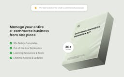 Notion Ecommerce Business Kit media 2