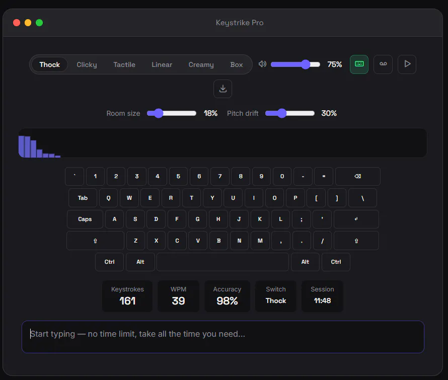 Keystrike Pro product banner