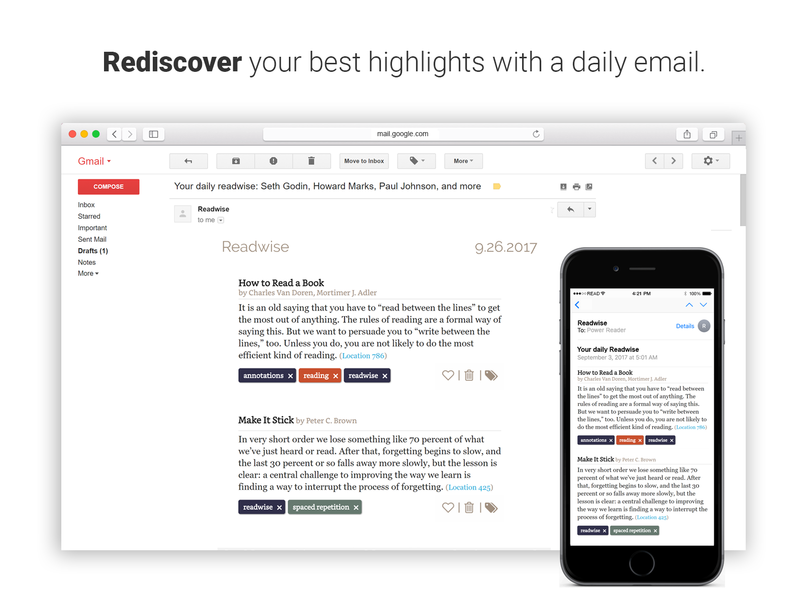 Readwise Beta Effortlessly rediscover and organize your Kindle