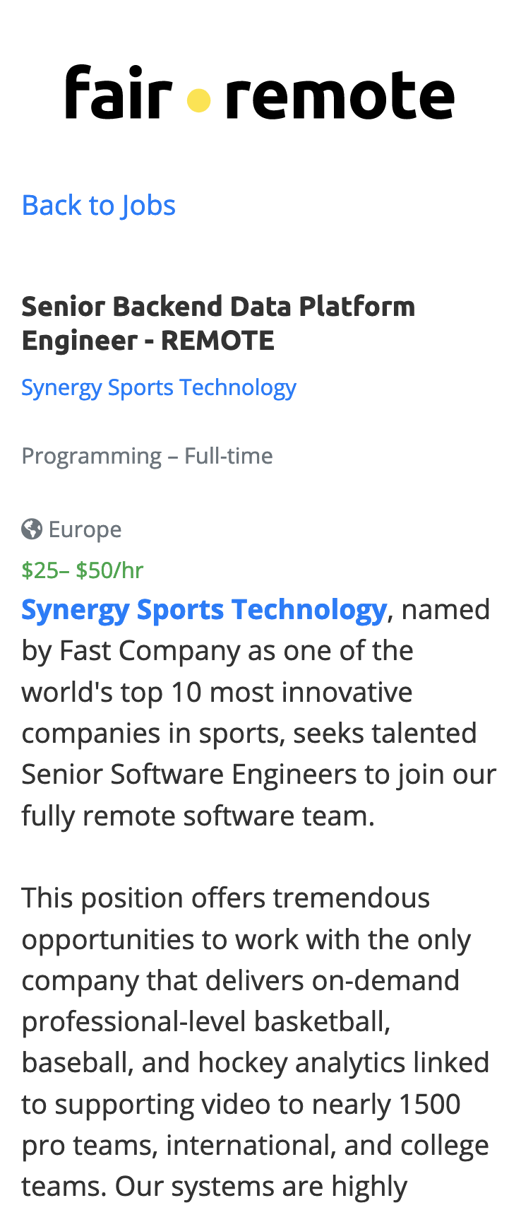 Fair Remote gallery image