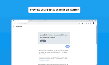 Moretweet gallery image