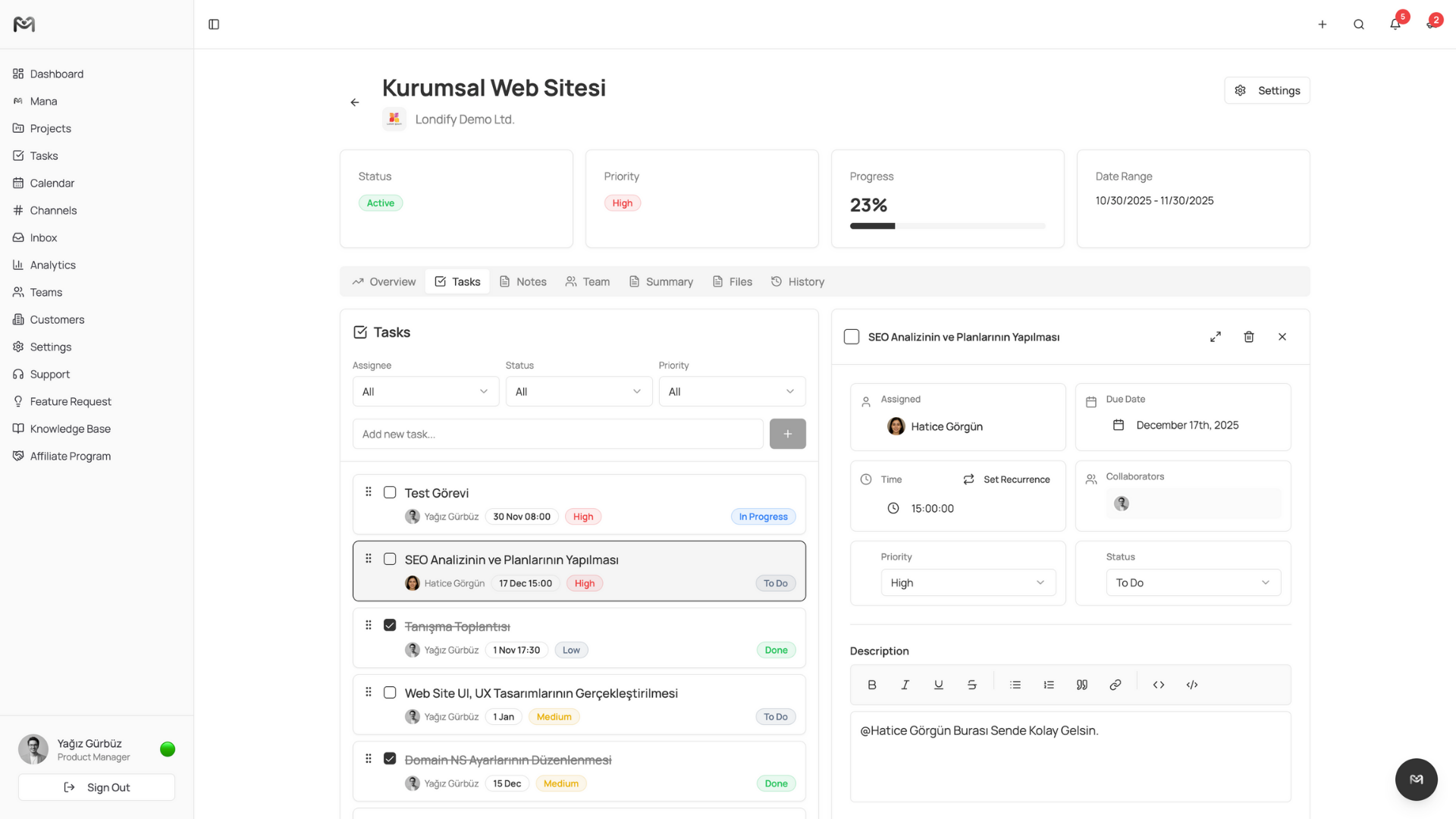 Managelify - Screenshot 4 showing product features and functionality