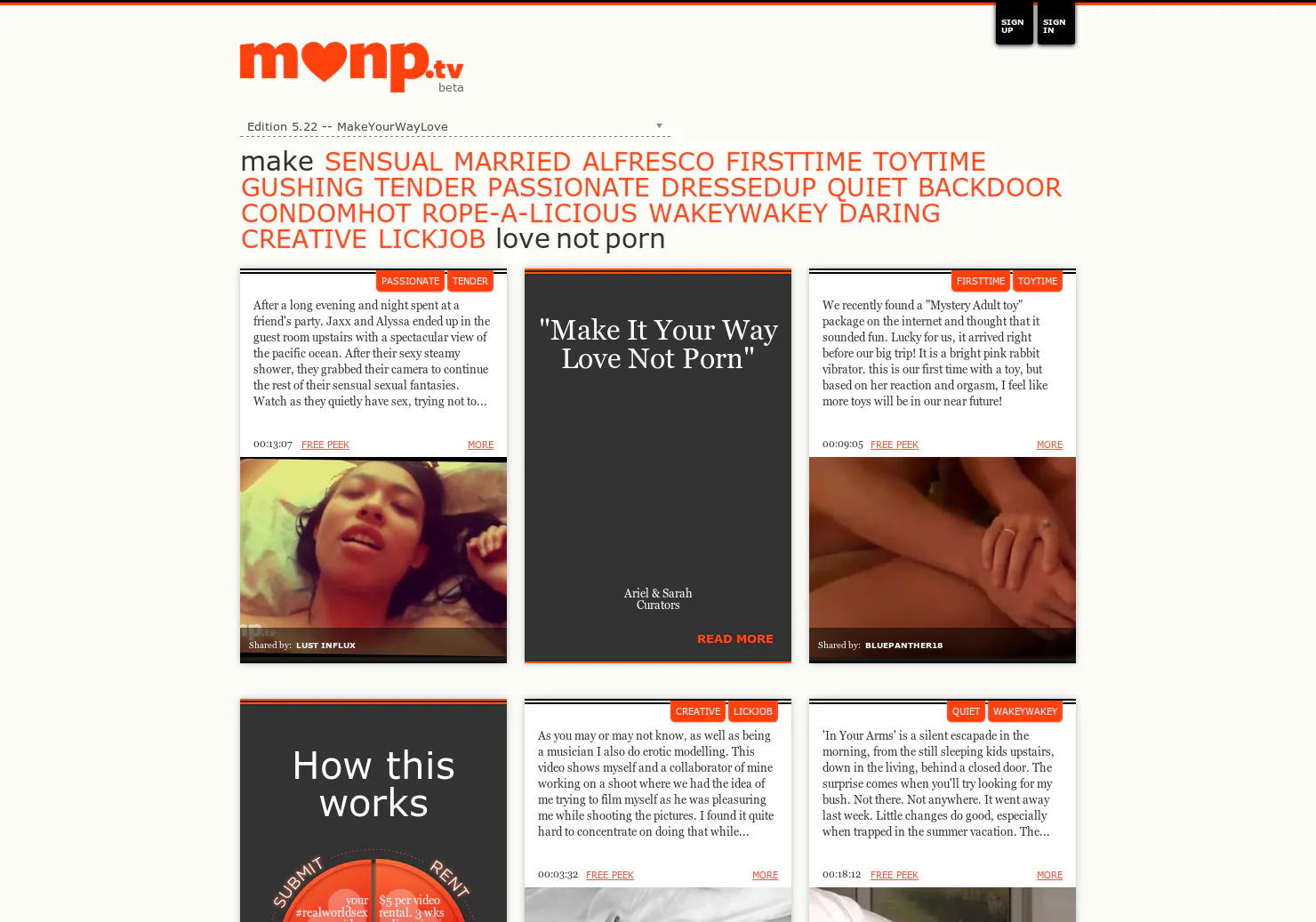 Make Love Not Porn