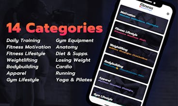 Fitness Hashtags App gallery image