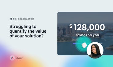 Qwilr's ROI Calculator gallery image