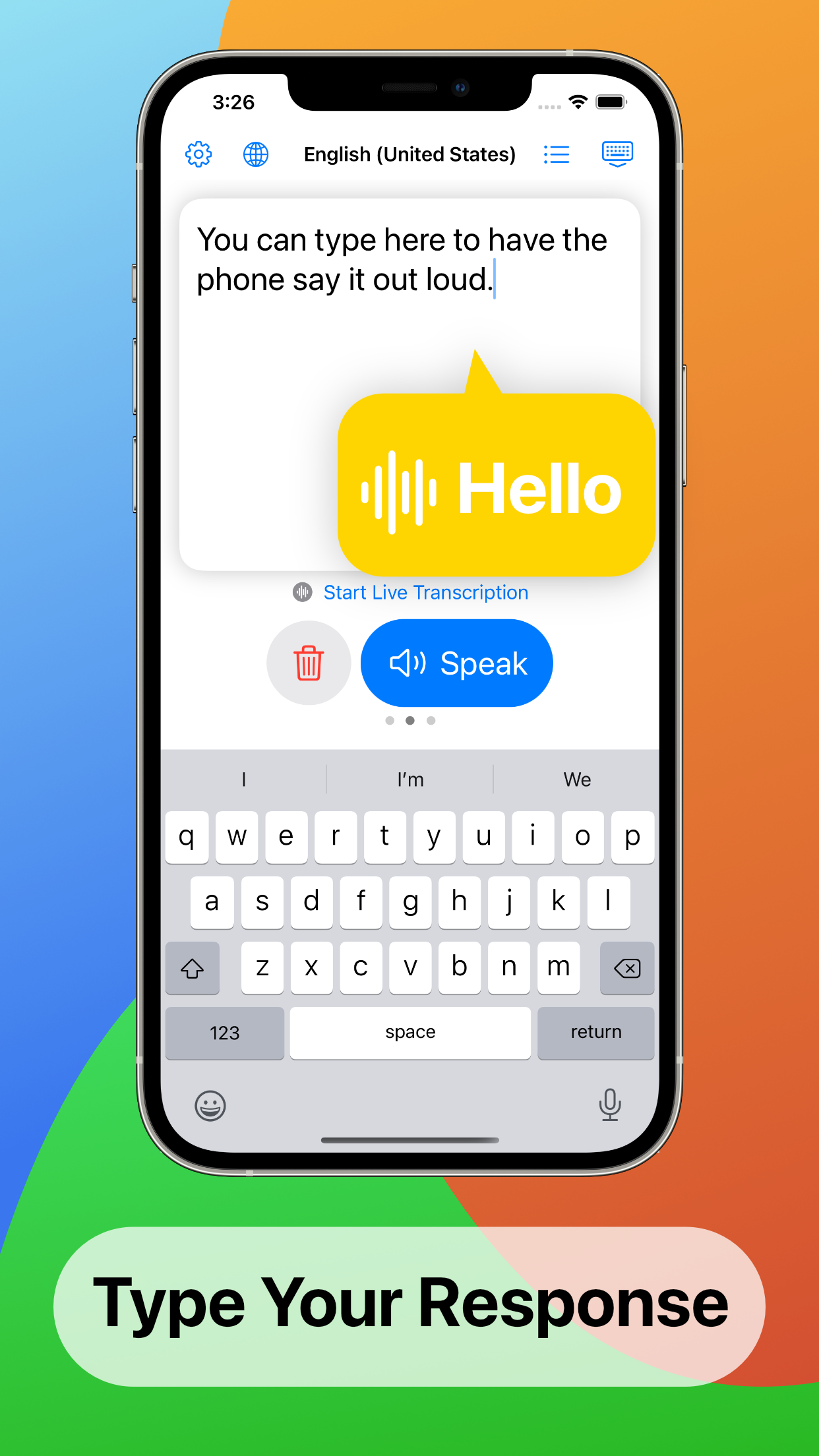 MiniSpeech for iOS/iPadOS gallery image