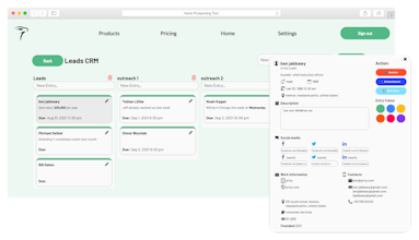 Hawk Sales Prospecting Software gallery image