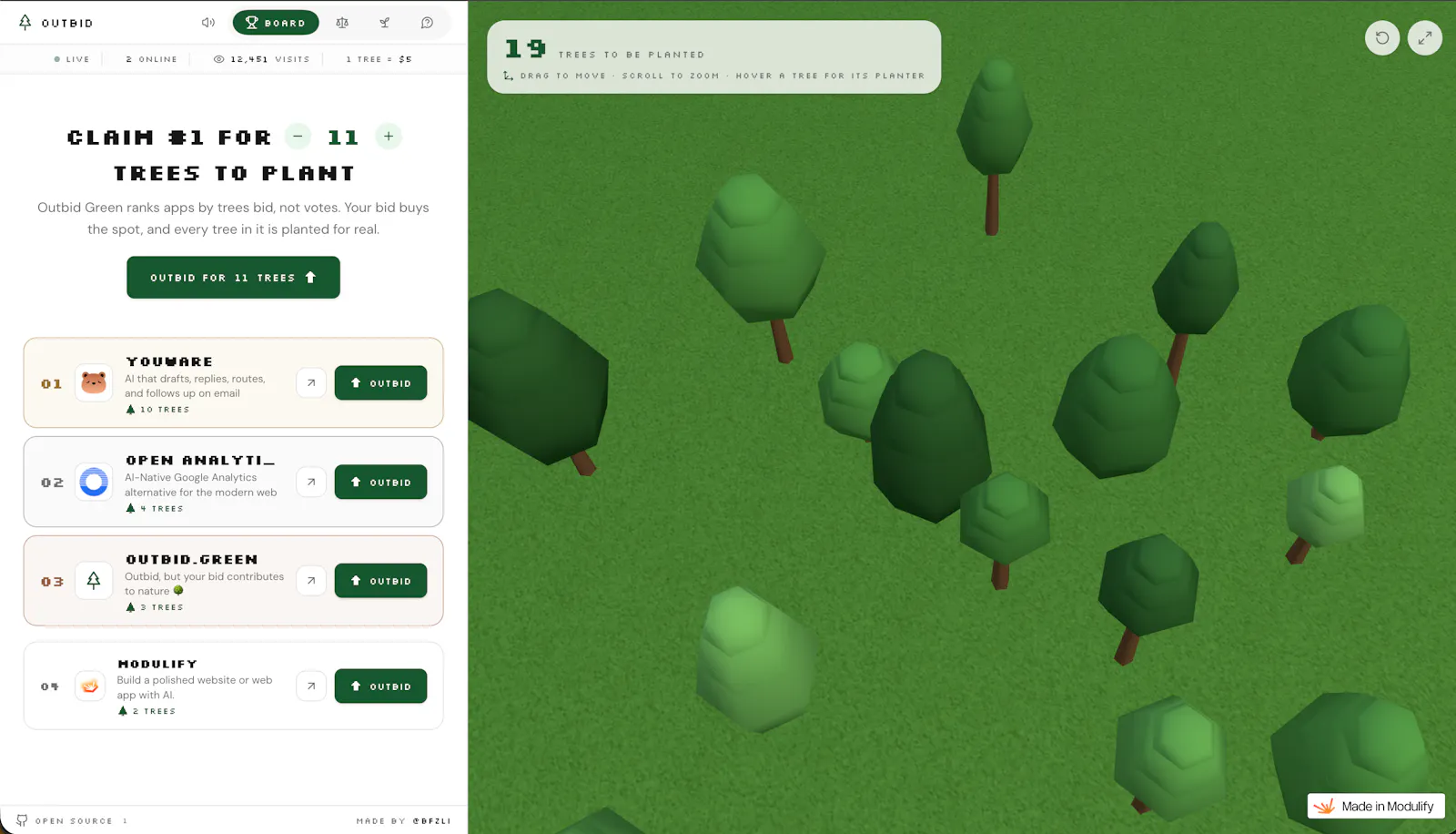 Outbid Green screenshot 2