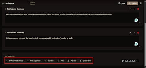 RobotResume FREE AI Resume Builder gallery image