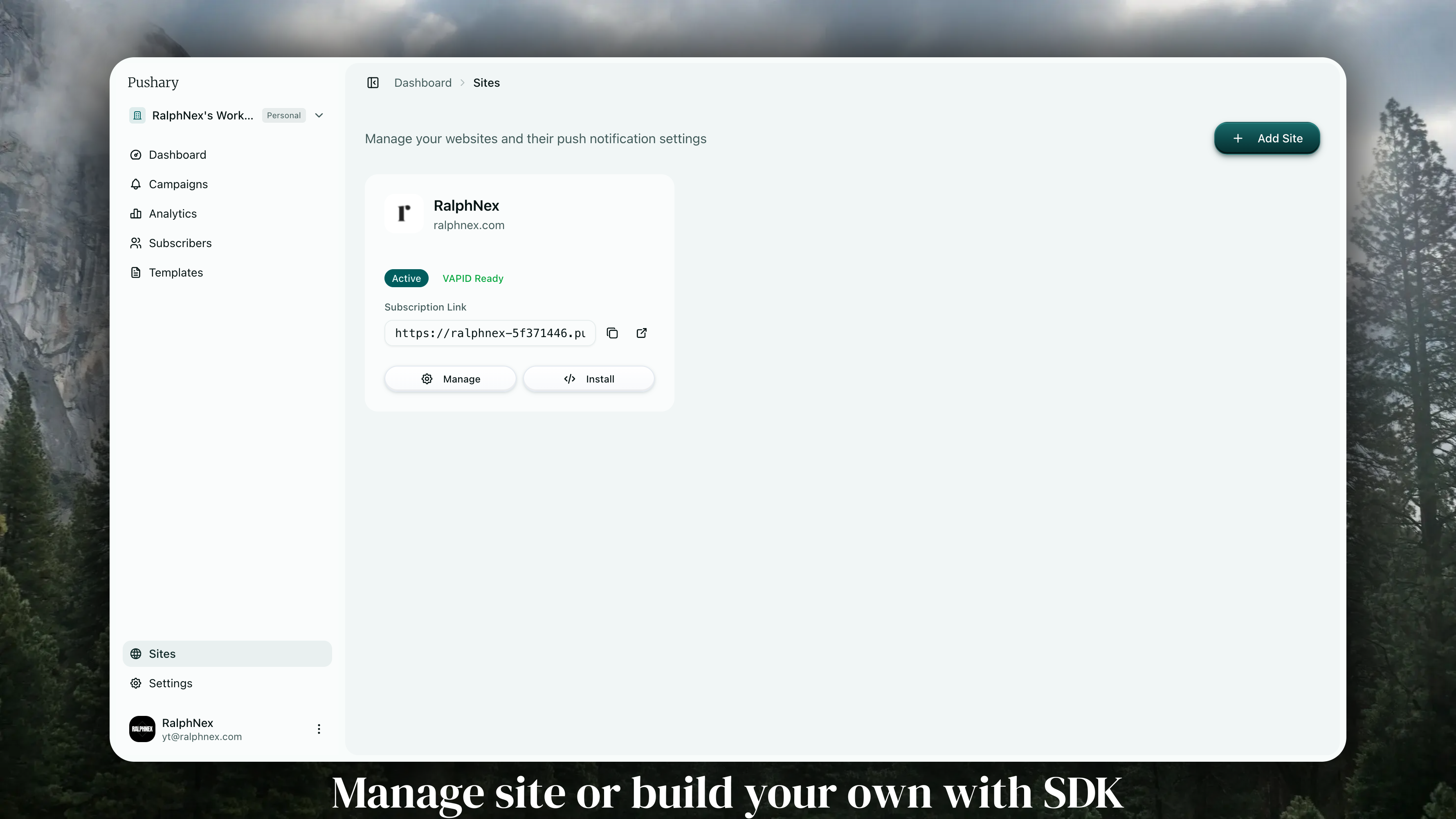 Pushary gallery image