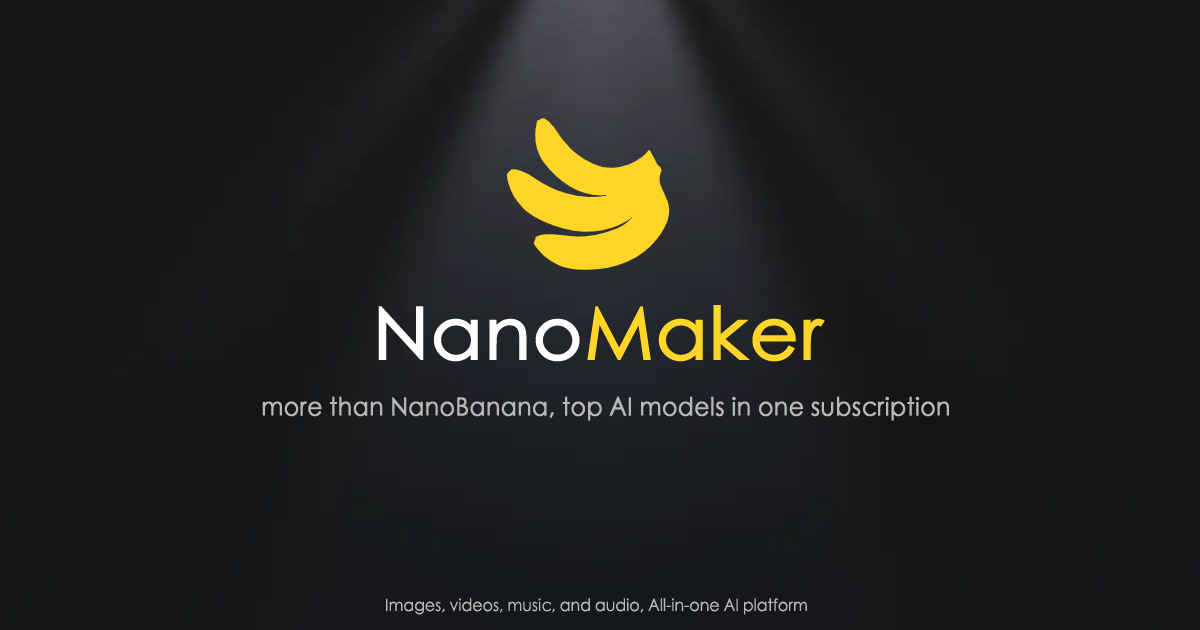 NanoMaker - Main product screenshot demonstrating key features and user interface