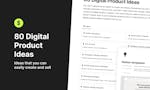 80 Digital Product Ideas image